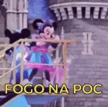 Fogo Poc Minnie GIF - Fogo Poc Minnie Minnie Mouse GIFs