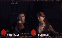 Vannevar And Suzanne Whisper GIF - Vannevar And Suzanne Whisper La By Night GIFs
