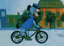 Huckleberry Hound Bike GIF - Huckleberry Hound Bike Bicycle GIFs