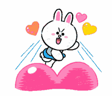 Love Hearts GIF - Love Hearts Rabbit GIFs