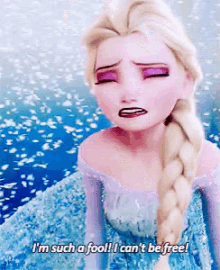 Frozen Elsa GIF - Frozen Elsa Im Such A Fool GIFs