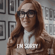 Im Sorry Chloe Fineman GIF - Im Sorry Chloe Fineman Saturday Night Live GIFs
