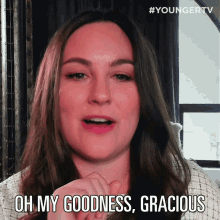 Oh My Goodness Gracious Taylor Strecker GIF - Oh My Goodness Gracious Taylor Strecker Younger GIFs