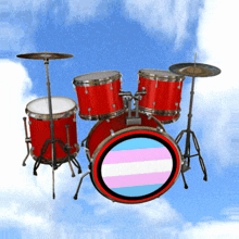 Transgender Drum Kit Lgbtq GIF - Transgender Drum Kit Lgbtq Drums GIFs