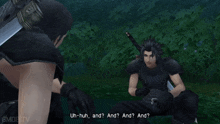 And And And And And And Zack Fair GIF