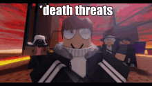 Death Threats Meme Roblox GIF - Death Threats Meme Roblox Animation GIFs