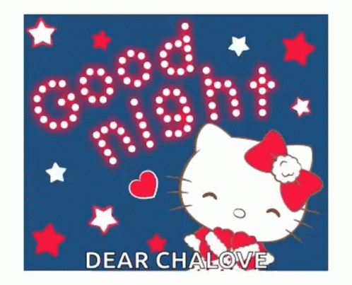 Good Night Cute GIF - Good Night Cute Kitty - Discover & Share