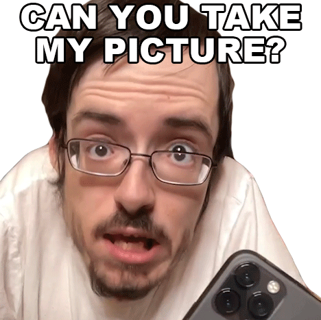 Can You Take My Picture Ricky Berwick Sticker - Can You Take My Picture Ricky Berwick Can You Take My Photo Stickers