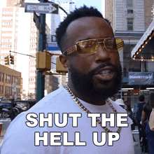 Shut The Hell Up Cassius Jeremy Clay GIF - Shut The Hell Up Cassius Jeremy Clay Cashnasty GIFs