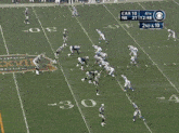 a football game between the patriots and the dolphins is being broadcast on cbs