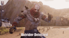 Outriders Detected GIF - Outriders Detected Twist GIFs