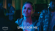 Smile For Me Roxy Monke GIF - Smile For Me Roxy Monke The Power GIFs