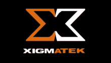 a logo for a company called xagatek with a black background