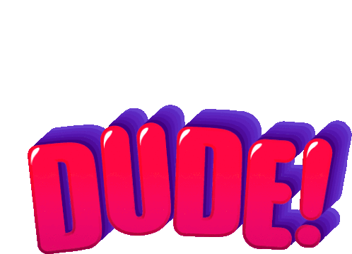 Dude Yo Sticker - Dude Yo Excited Stickers
