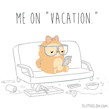 Vacation GIF - Vacation Me On Vacation Bored GIFs