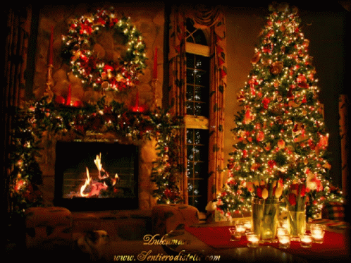 Fireplaces Chemine GIF - Fireplaces Chemine Merry Christmas - Discover &  Share GIFs