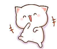 Mochi Laugh Sticker - Mochi Laugh Cat Stickers