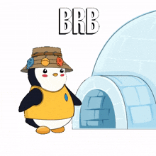 penguin pudgy pudgypenguins stuck brb
