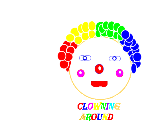 Clowning Around Sticker - Clowning Around Stickers