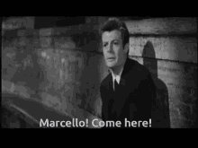 Marcello Dolcevita GIF - Marcello Dolcevita Mastroianni GIFs