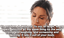 Station19 Carina Deluca GIF - Station19 Carina Deluca So You Have To Let It Out GIFs