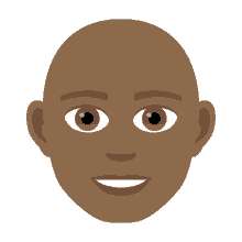 bald headed
