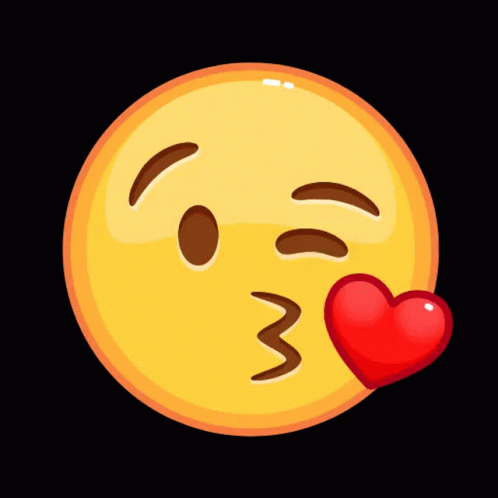 Smiley Emoji GIF - Smiley Emoji Blow Kiss - Discover & Share GIFs