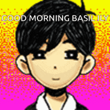 Gm Basil Ily Good Morning Basil GIF - Gm Basil Ily Good Morning Basil Good Morning Omori GIFs