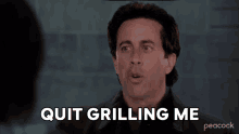 Quit Grilling Me Jerry Seinfeld GIF - Quit Grilling Me Jerry Seinfeld 30rock GIFs