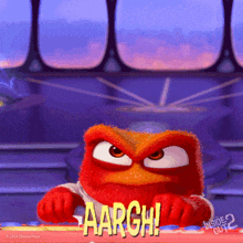 Aargh Anger GIF - Aargh Anger Inside Out 2 GIFs
