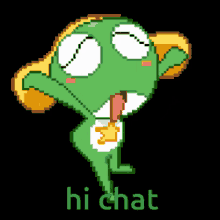 Keroro Gunso Sgt Frog GIF - Keroro Gunso Sgt Frog Hi Chat GIFs