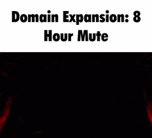 Sukuna 3 Hour Mute GIF - Sukuna 3 Hour Mute Mute GIFs