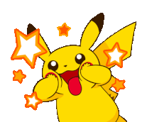 Stickers repositionnables émotions de Pikachu Pokemon Nintendo 22