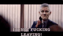 Im Not Fucking Leaving Funny GIF - Im Not Fucking Leaving Funny Laugh GIFs