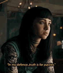 Kenzi Trush Is For Pussies GIF - Kenzi Trush Is For Pussies Lost Girl GIFs