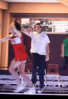 Cory Monteith Glee GIF - Cory Monteith Glee Jumping GIFs