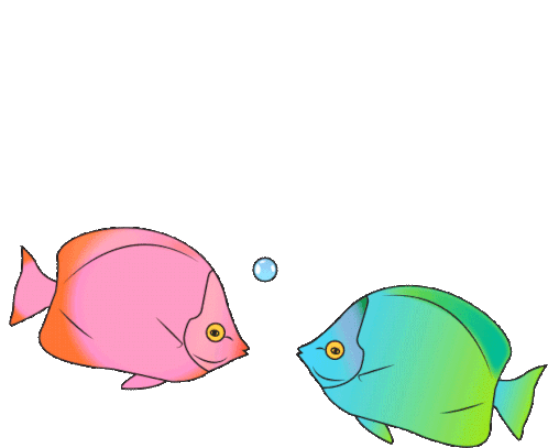 Fish Kiss Sticker - Fish Kiss Stickers