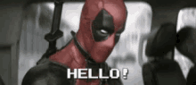 Deadpool Hello GIF - Deadpool Hello GIFs