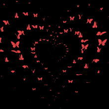 Hearts Butterfly GIF - Hearts Butterfly Flying GIFs