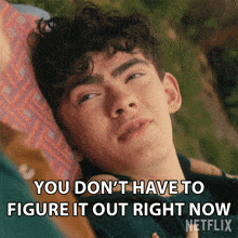 You Don'T Have To Figure It Out Right Now Charlie Spring GIF - You Don'T Have To Figure It Out Right Now Charlie Spring Heartstopper GIFs