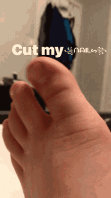 feet cut my nails