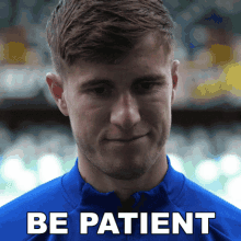 be patient paddy mcnair northern ireland dont rush it have patience