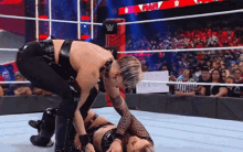 Rhea Ripley Checking GIF