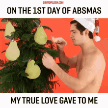 First Day Of Abmas GIF - Christmas Tree Abs True Love GIFs