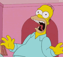 Scared Homer GIF - Scared Homer Scream GIFs