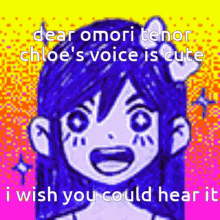 Omori Chloe GIF - Omori Chloe Chloes Voice Is So Cute I Cant Aaaa GIFs