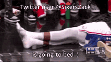 Sixers Zack Going To Bed GIF - Sixers Zack Sixers Zack GIFs