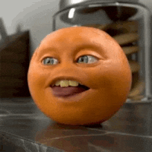 animated orange