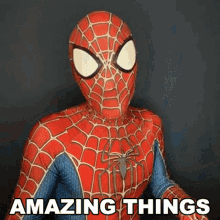 Amazing Things Spiderman GIF - Amazing Things Spiderman Cameo GIFs