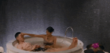 Hot Tub Hyeseon GIF - Hot Tub Hyeseon Gwanhee GIFs